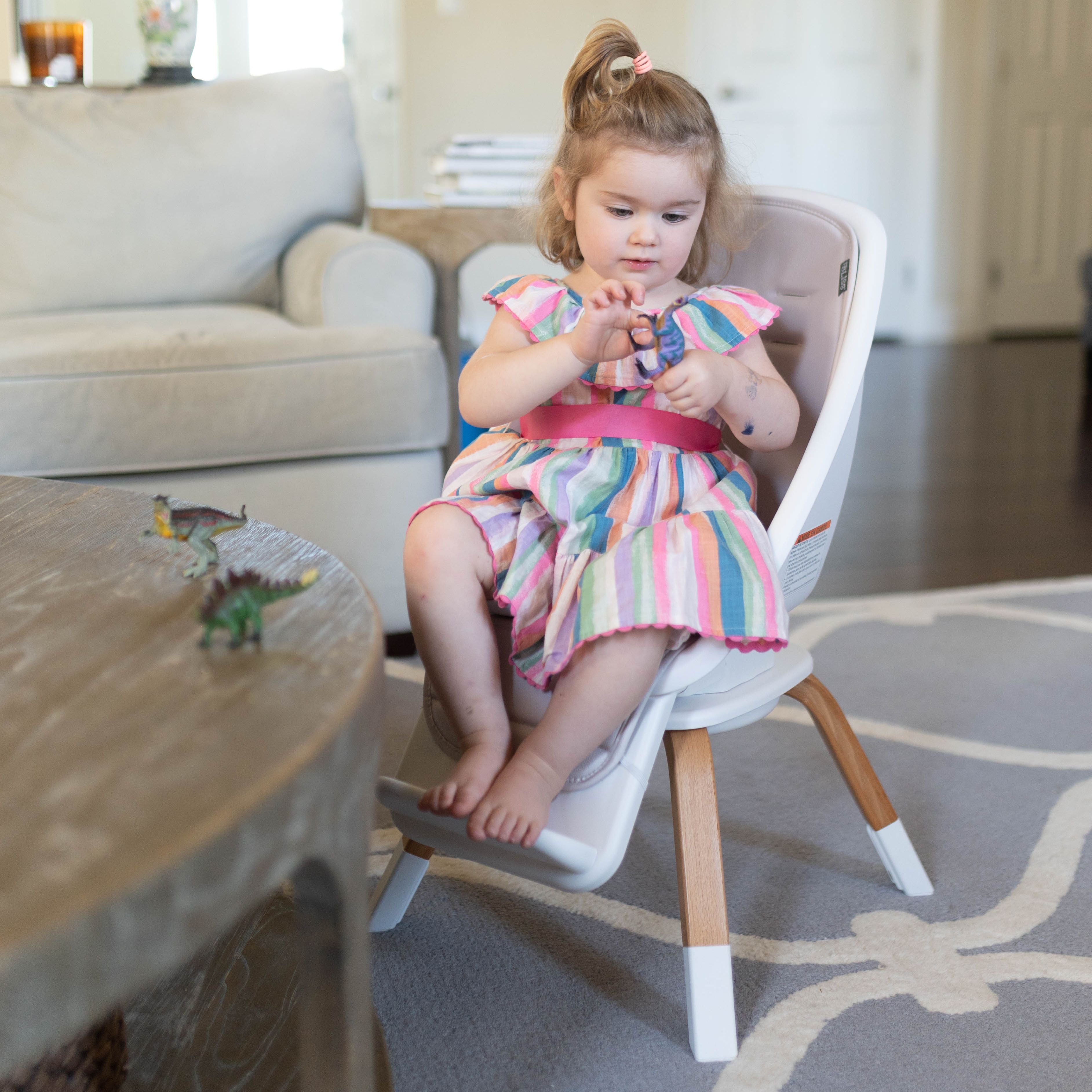TruBliss® 2-in-1 Turn-A-Tot Highchair with 360° swivel
