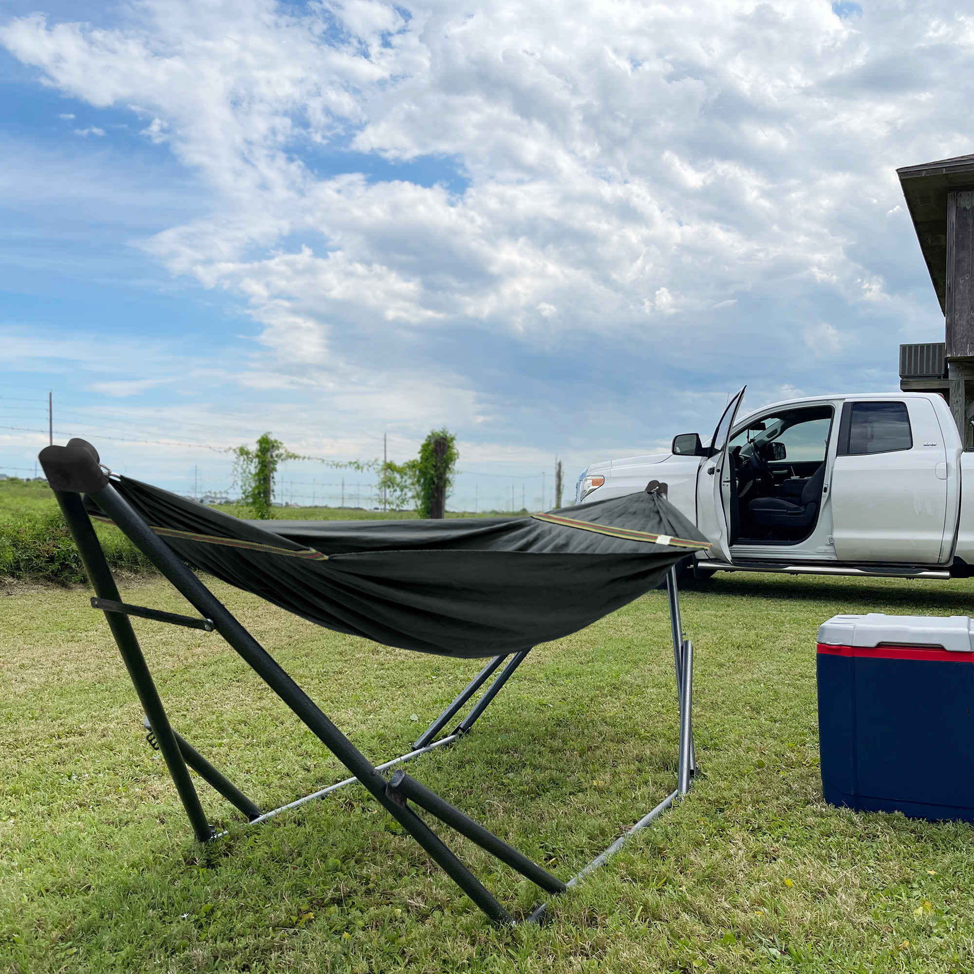 Tranquillo Uniki Canvas Hammock with Stand
