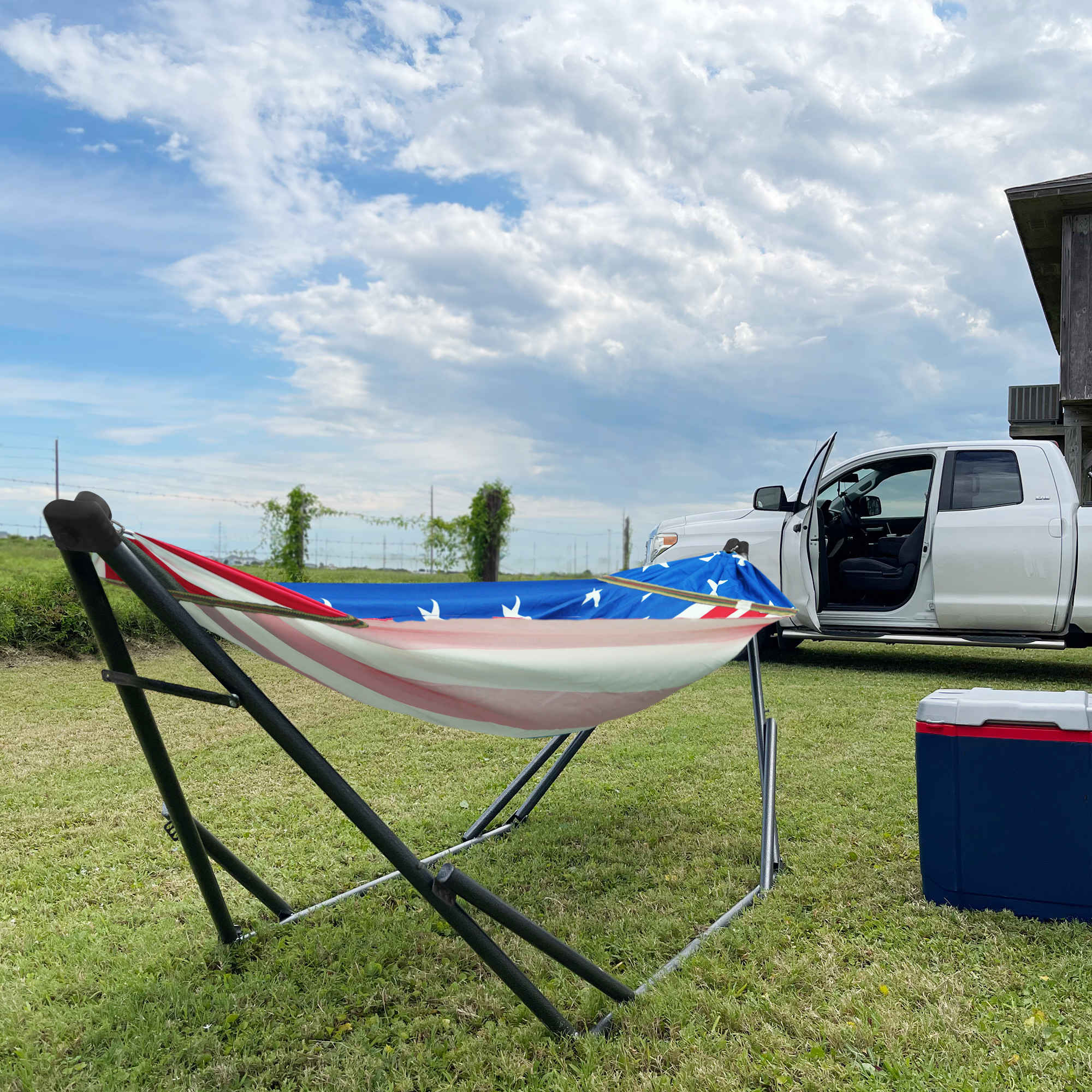Tranquillo Uniki Canvas Hammock with Stand
