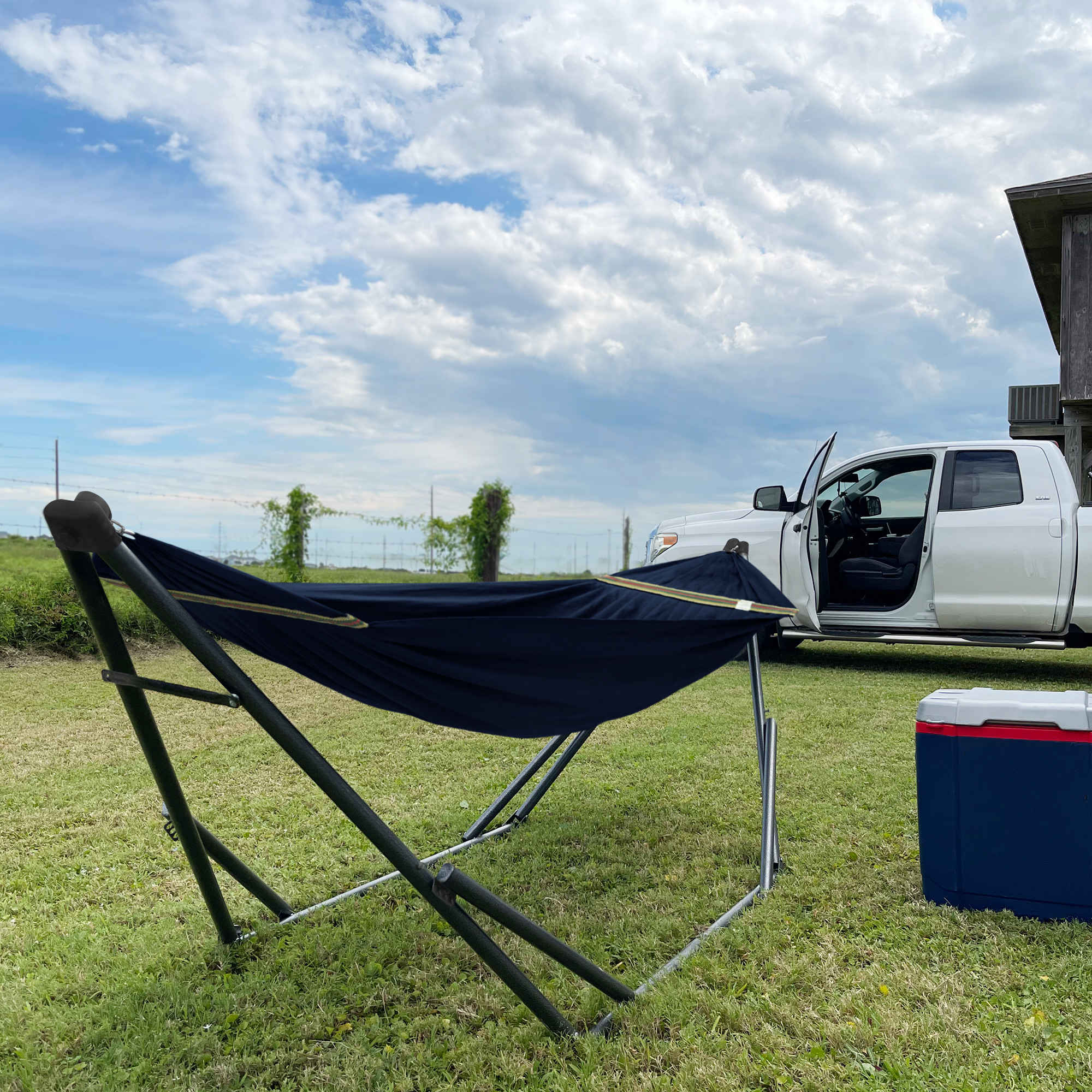 Tranquillo Uniki Canvas Hammock with Stand