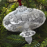 Portraits of Christmas- A Visit From Santa Ornament