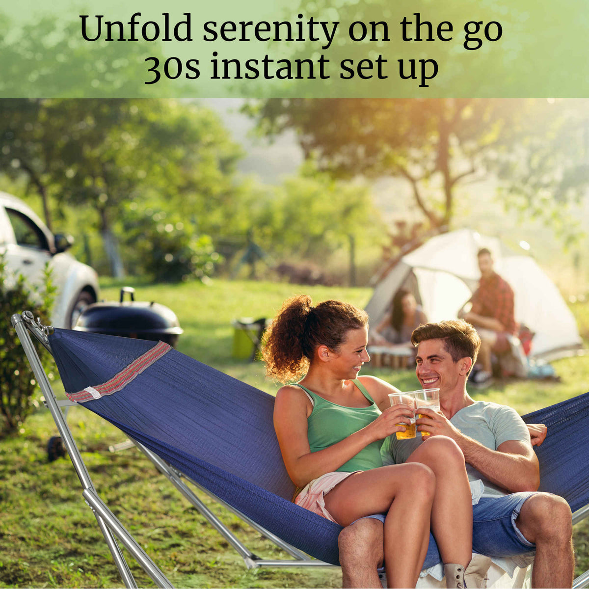 Tranquillo Universal Stainless Steel Hammock Stand