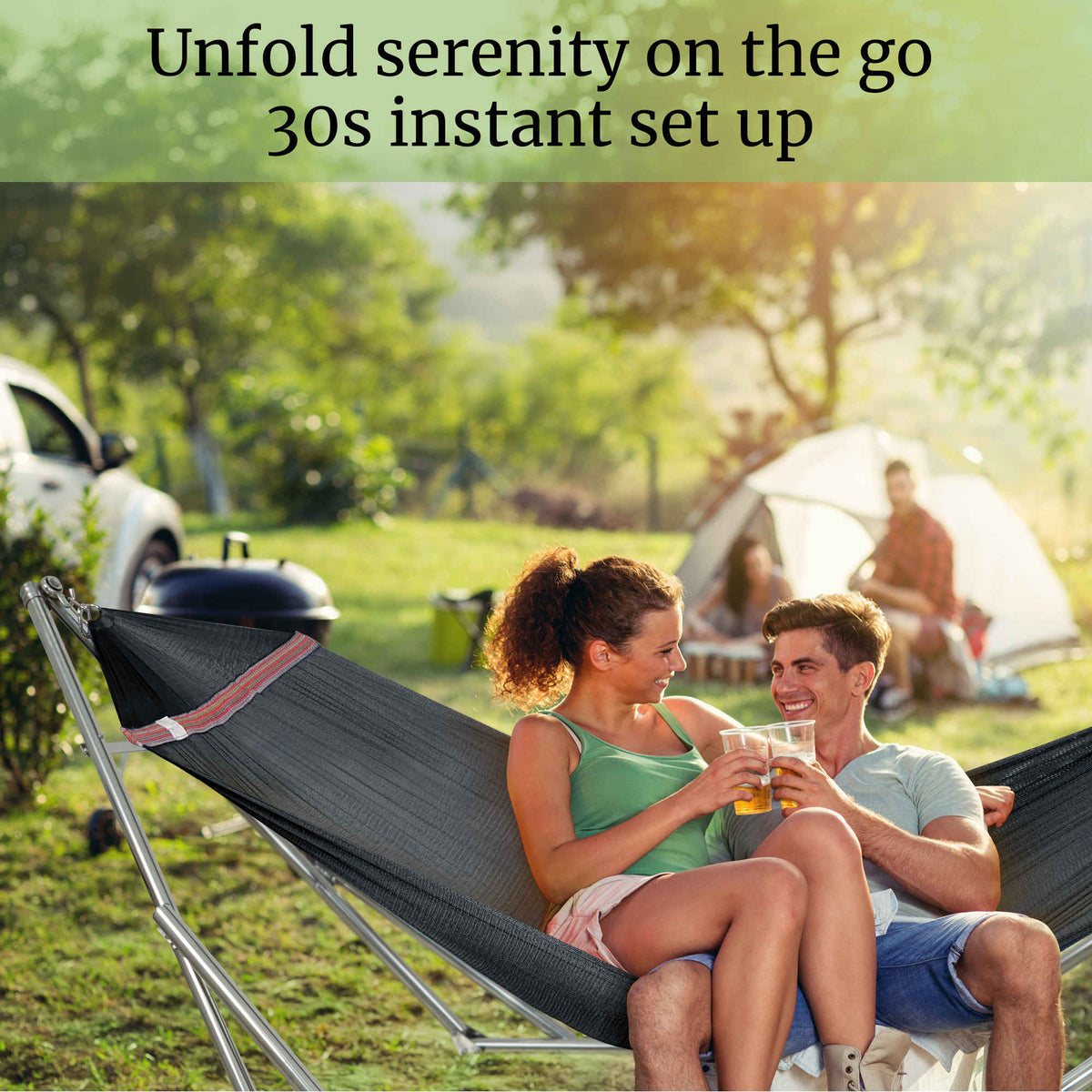 Tranquillo Universal Stainless Steel Hammock Stand
