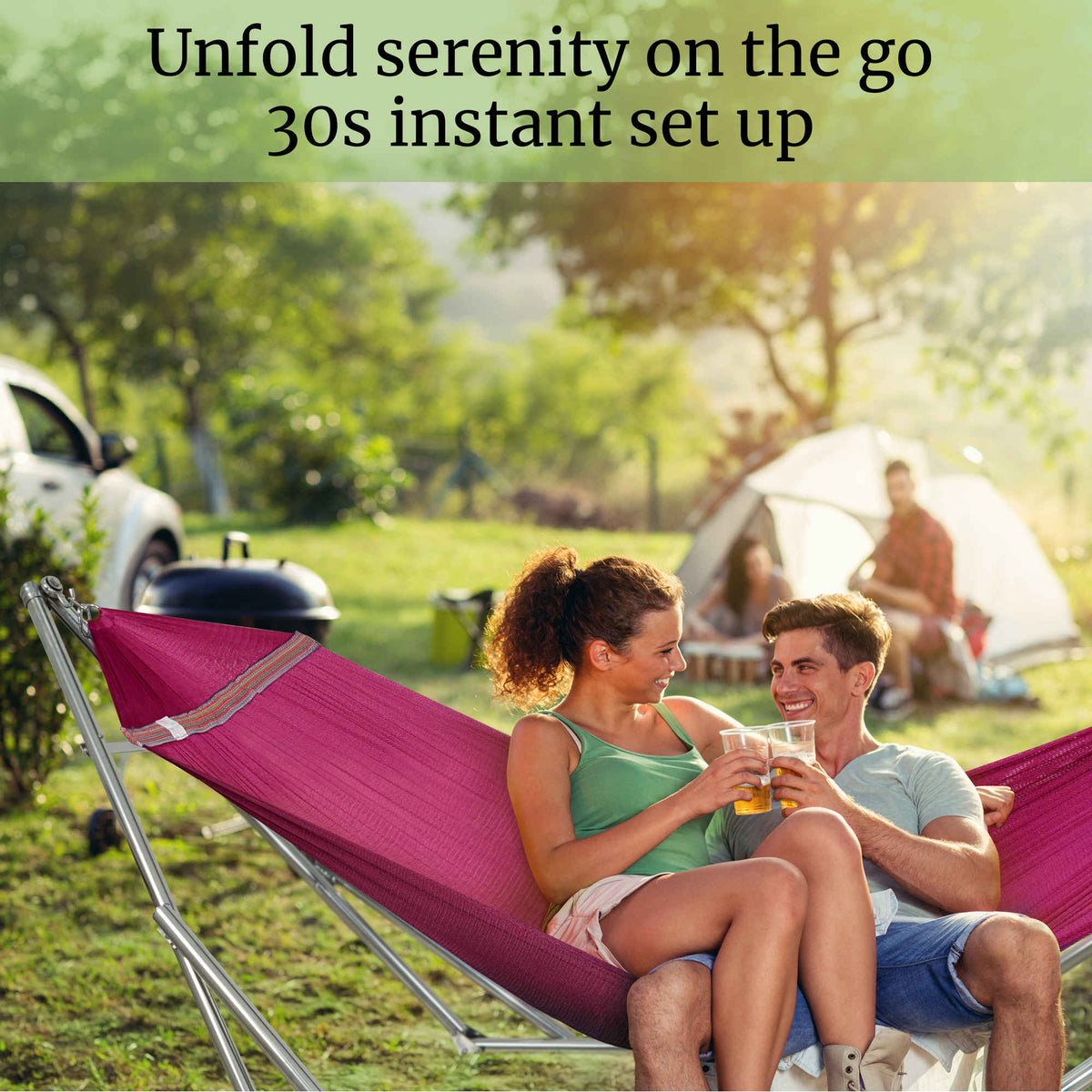 Tranquillo Universal Stainless Steel Hammock Stand