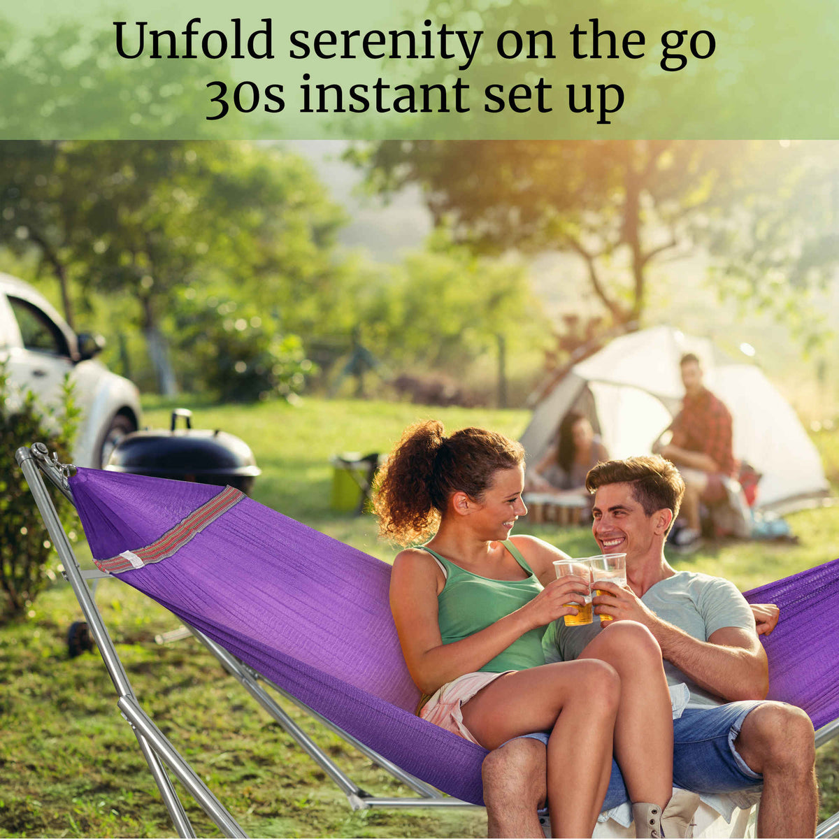 Tranquillo Universal Stainless Steel Hammock Stand