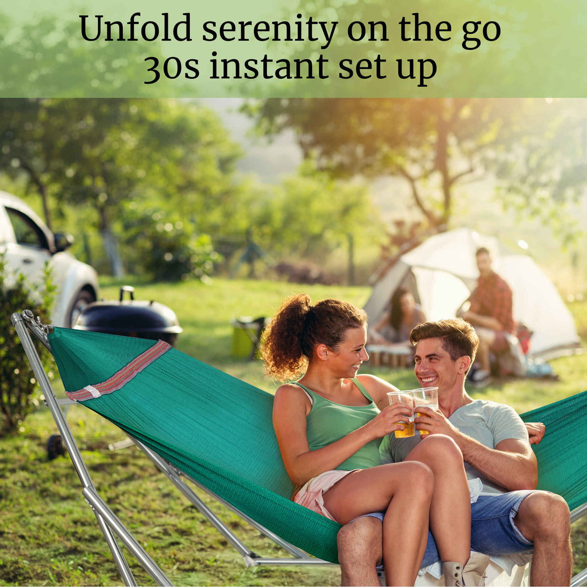 Tranquillo Universal Stainless Steel Hammock Stand