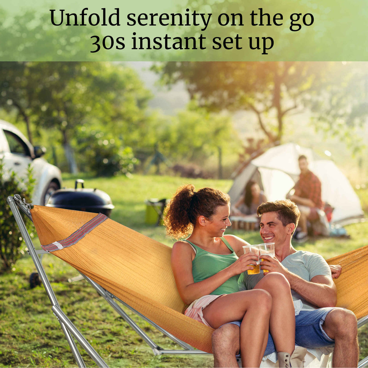 Tranquillo Universal Stainless Steel Hammock Stand