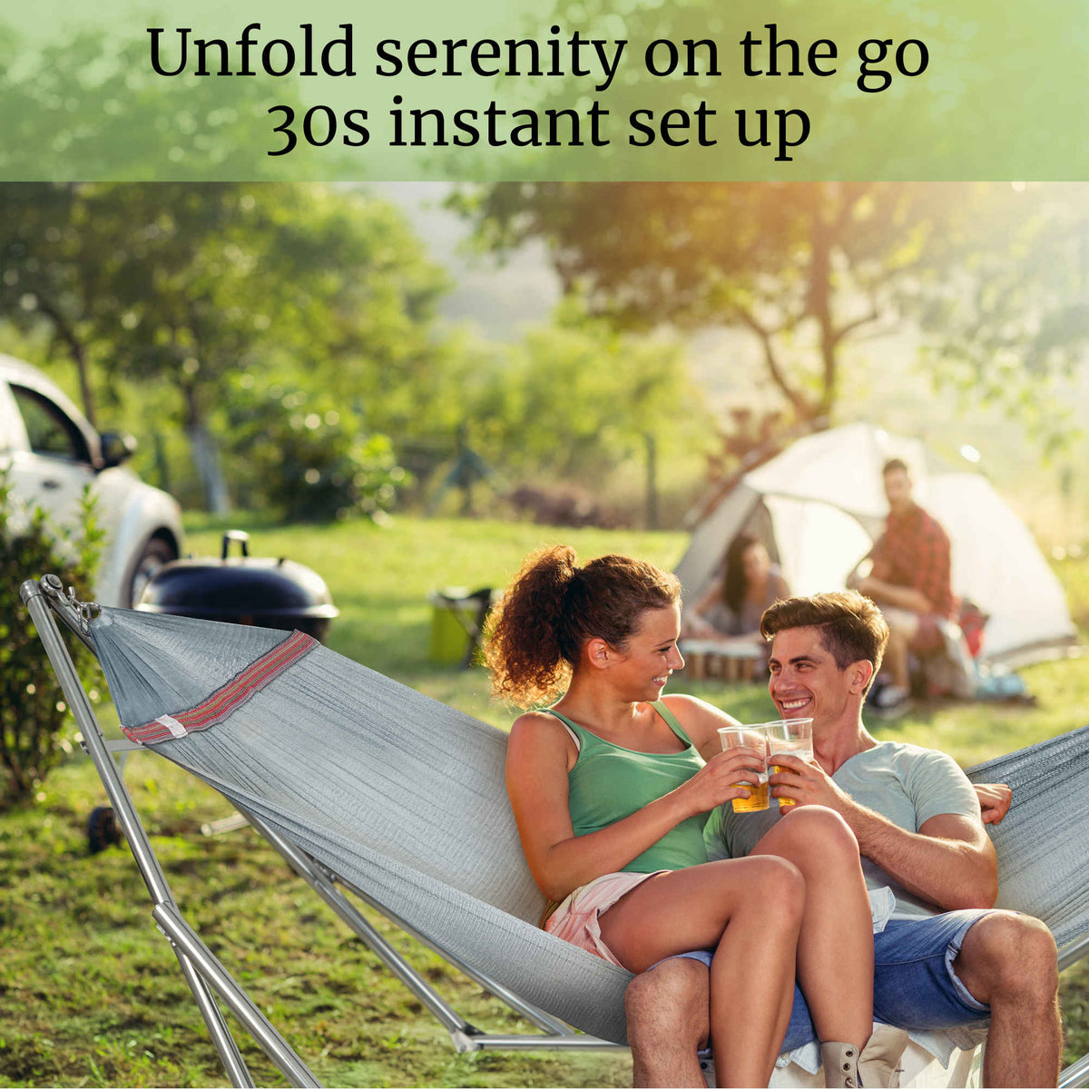 Tranquillo Universal Stainless Steel Hammock Stand