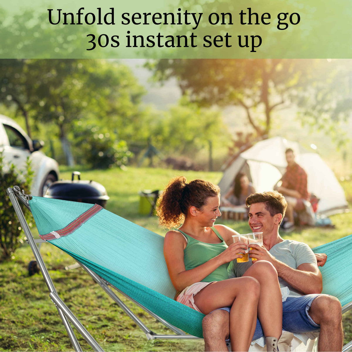 Tranquillo Universal Stainless Steel Hammock Stand
