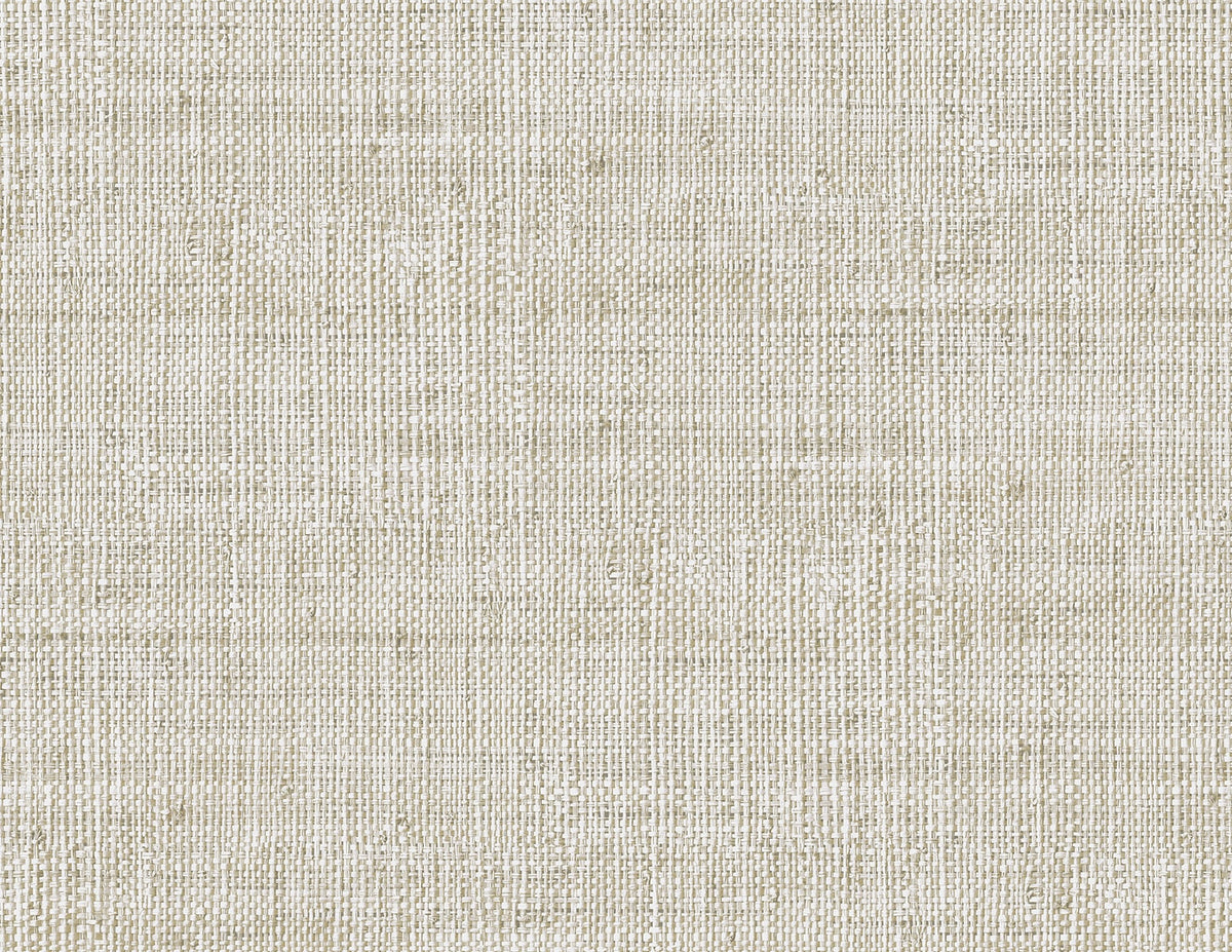 Raffia Wild Bind Faux Weave Embossed Vinyl Unpasted Wallpaper