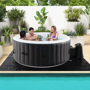 70/80 Inches Round SPA Pool Hottub with Air Jets Electric Heater Pump-S