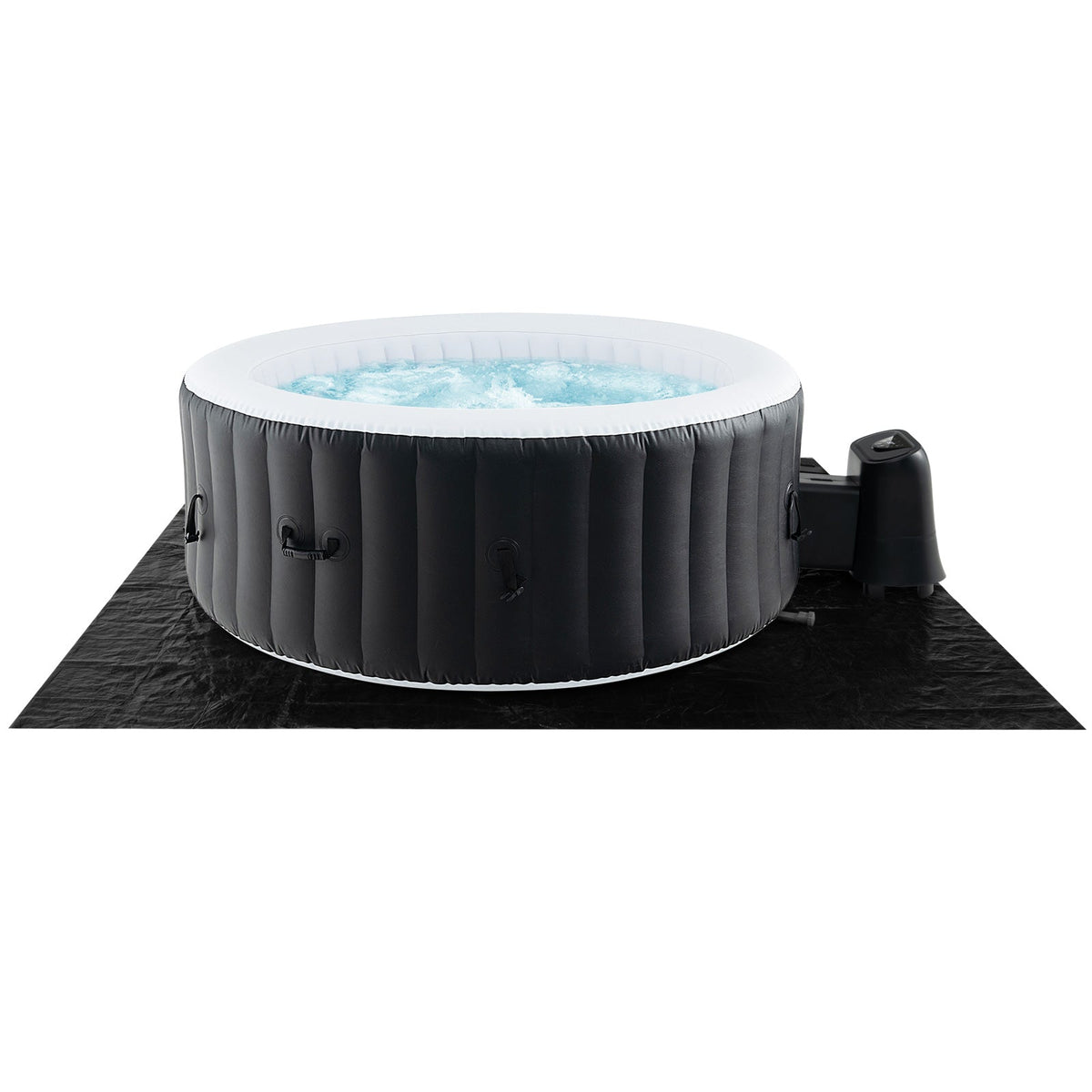 70/80 Inches Round SPA Pool Hottub with Air Jets Electric Heater Pump-S