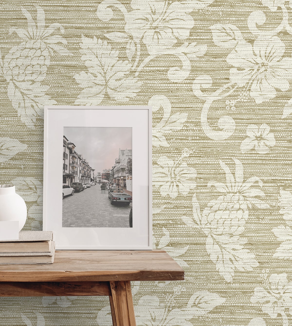 Summer House Juno Island Floral Unpasted Wallpaper