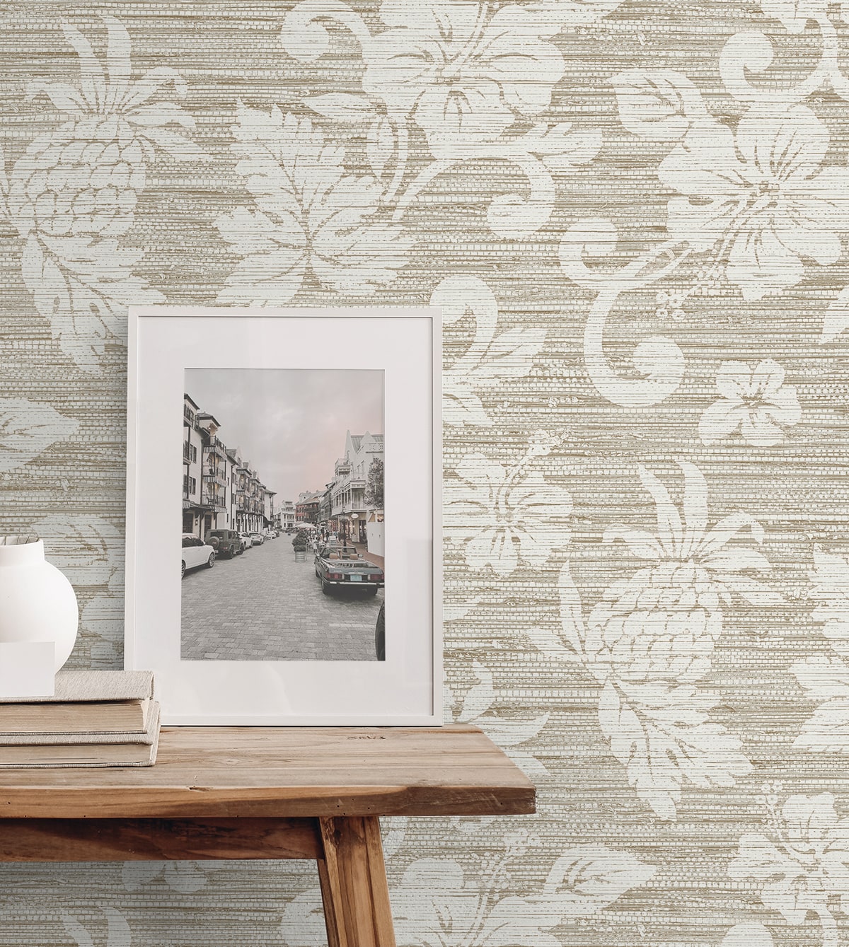 Summer House Juno Island Floral Unpasted Wallpaper