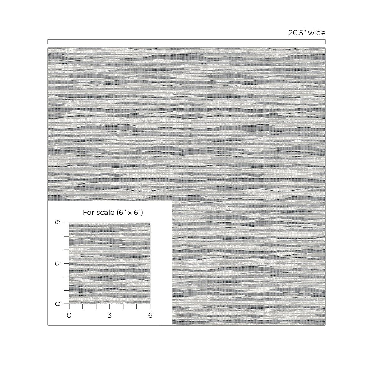 Summer House Skye Wave Stringcloth Unpasted Wallpaper