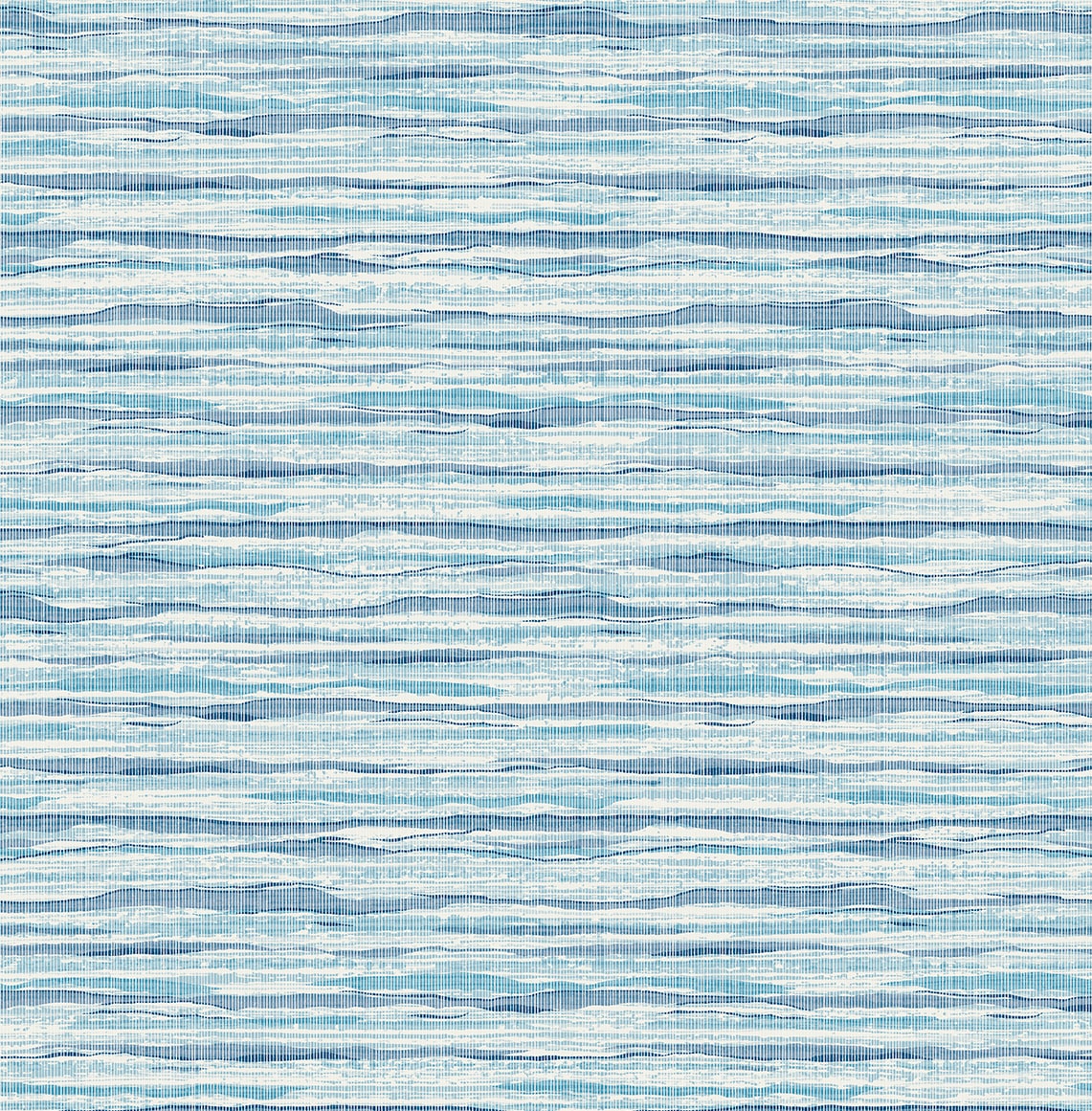 Summer House Skye Wave Stringcloth Unpasted Wallpaper