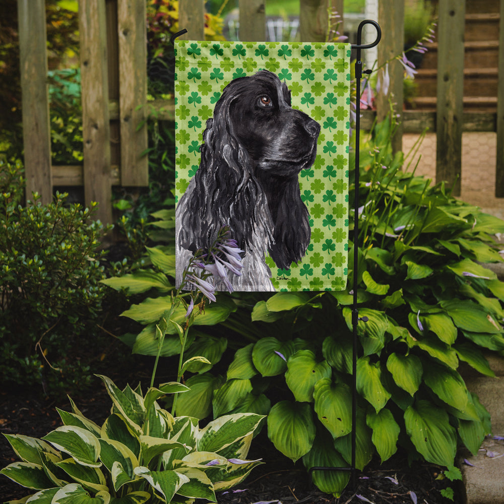 Cocker Spaniel St Patrick's Irish Garden Flag