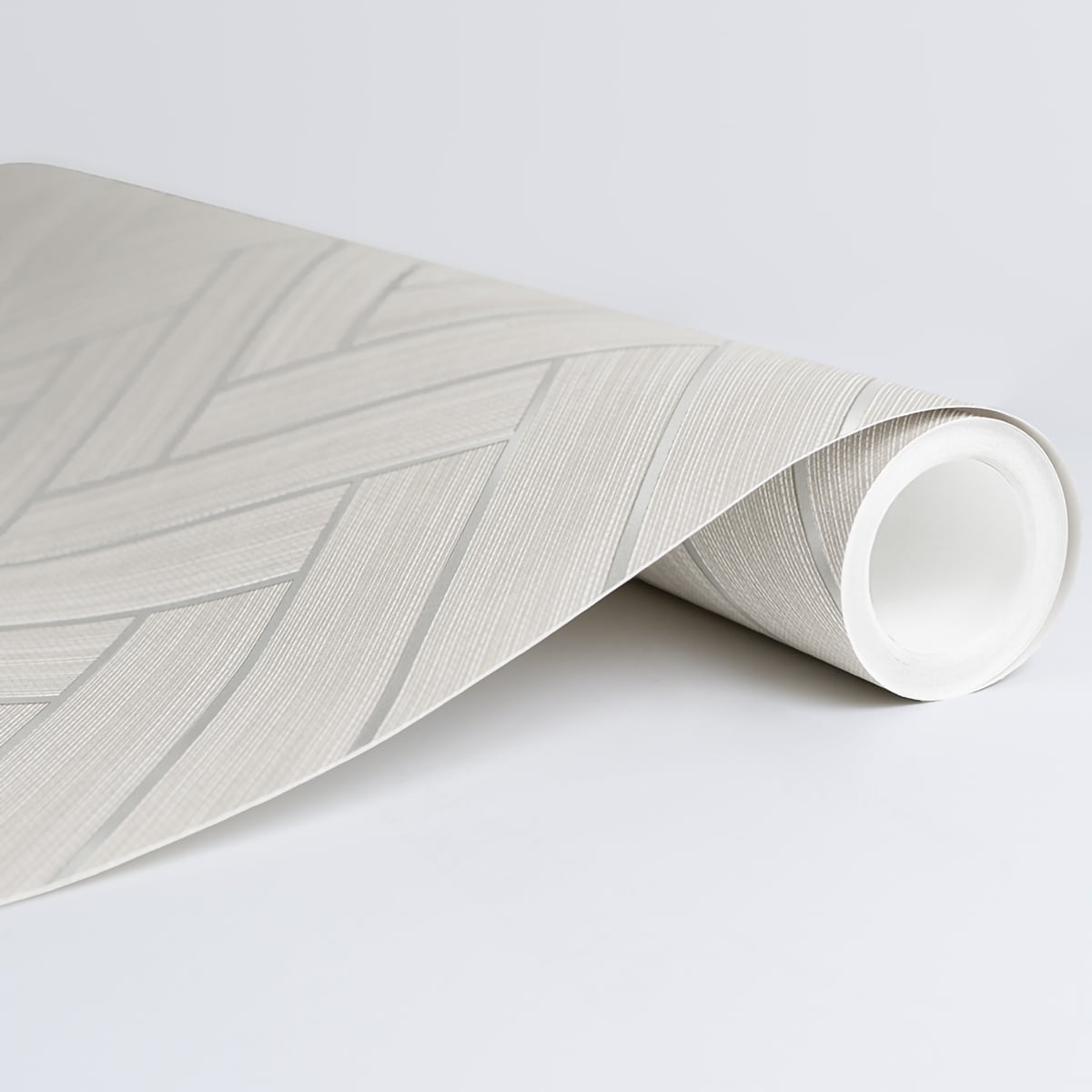 Herringbone Inlay Peel and Stick Removable Wallpaper