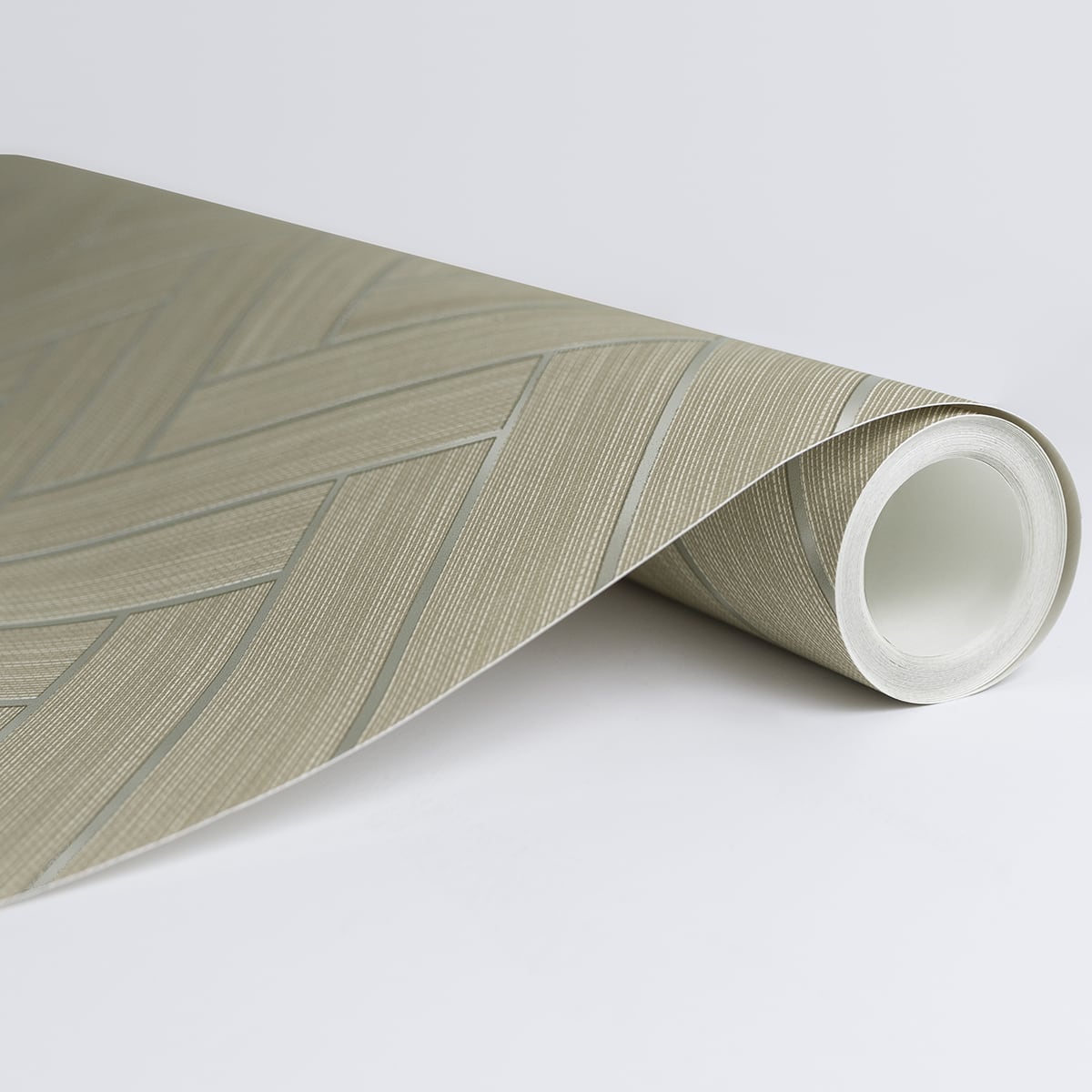 Herringbone Inlay Peel and Stick Removable Wallpaper
