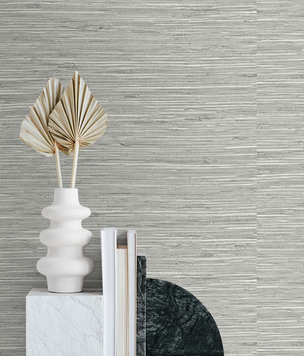 Saybrook Faux Rushcloth Peel and Stick Removable Wallpaper