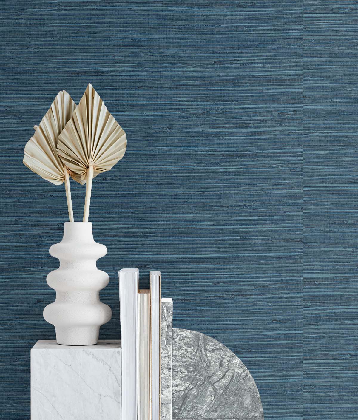 Saybrook Faux Rushcloth Peel and Stick Removable Wallpaper
