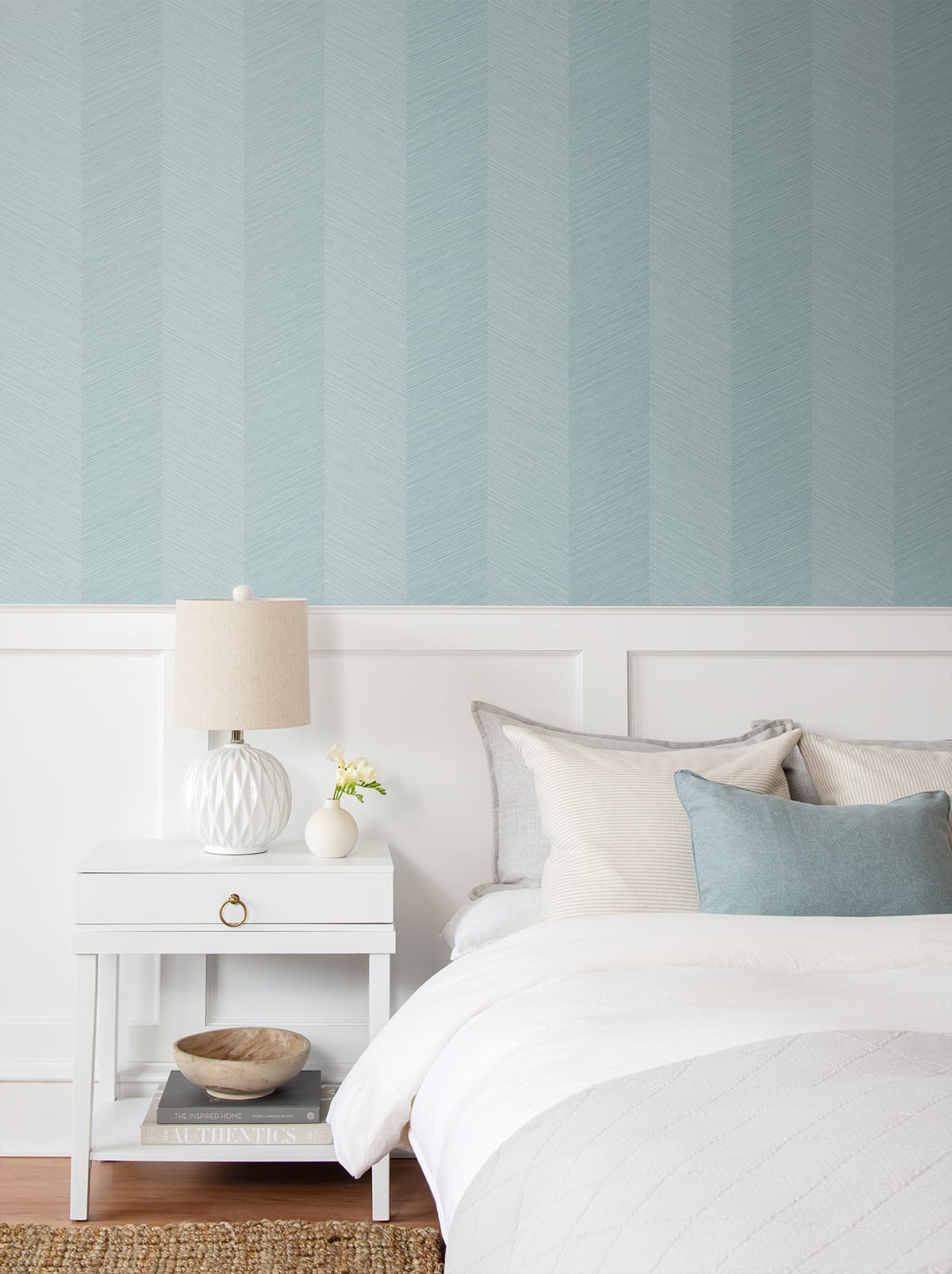 Chevy Hemp Peel and Stick Removable Wallpaper