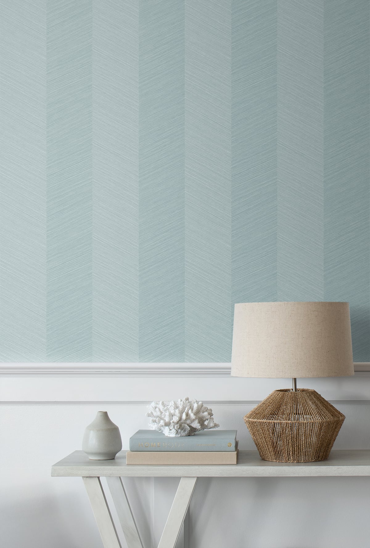 Chevy Hemp Peel and Stick Removable Wallpaper