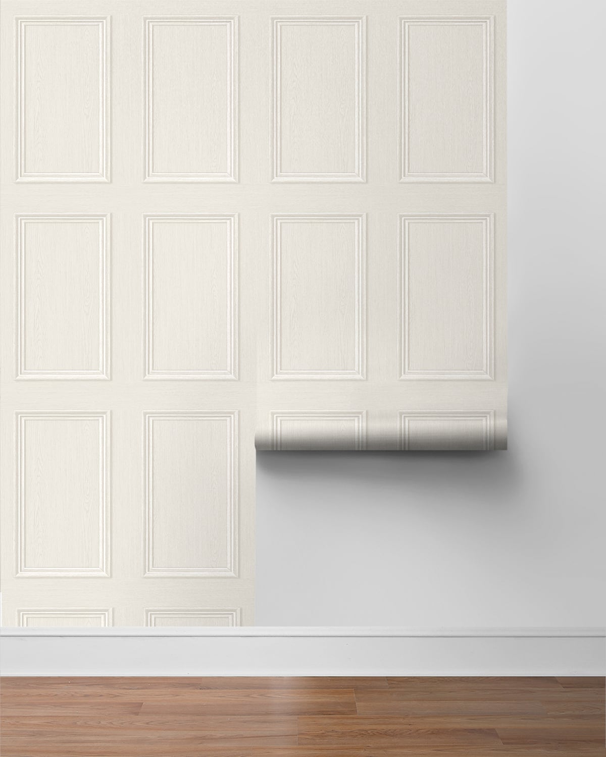 Faux Wood Panel Peel and Stick Removable Wallpaper