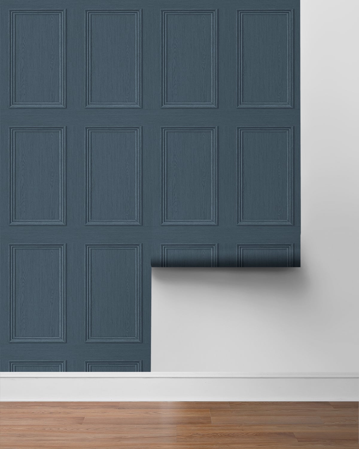 Faux Wood Panel Peel and Stick Removable Wallpaper