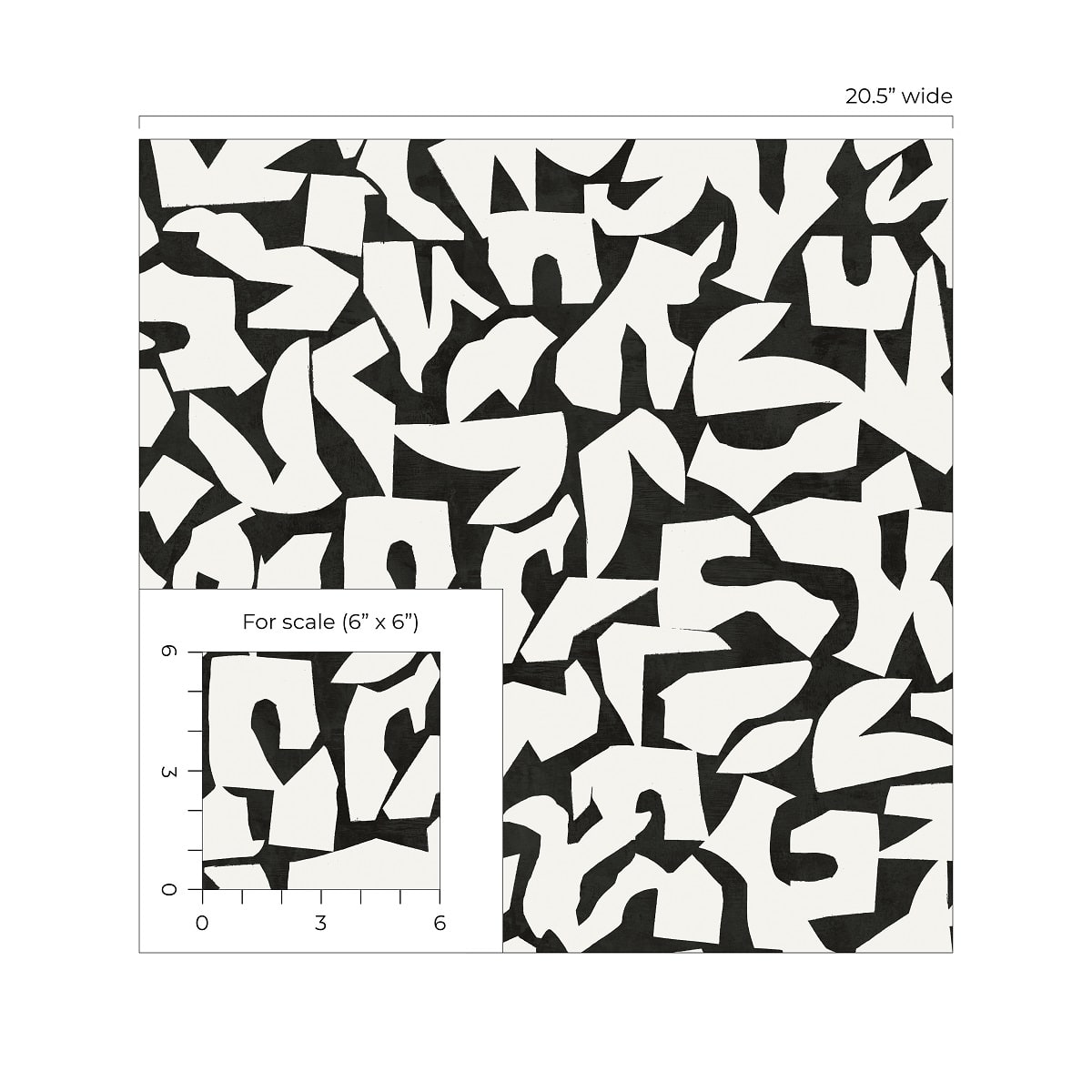 Graphic Geo Contemporary Peel and Stick Removable Wallpaper