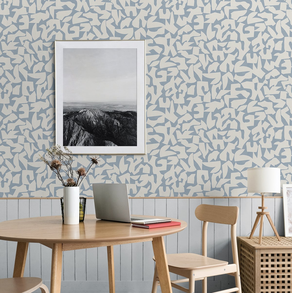 Graphic Geo Contemporary Peel and Stick Removable Wallpaper