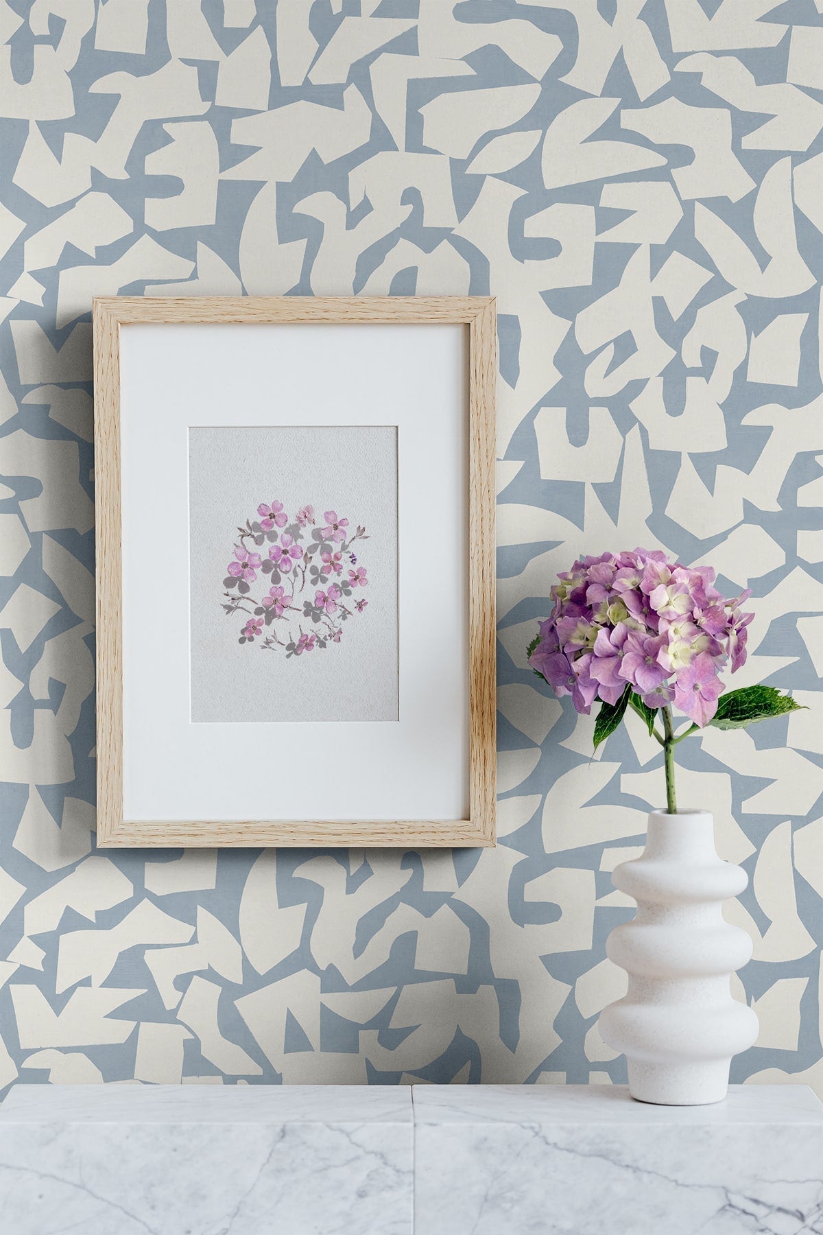 Graphic Geo Contemporary Peel and Stick Removable Wallpaper