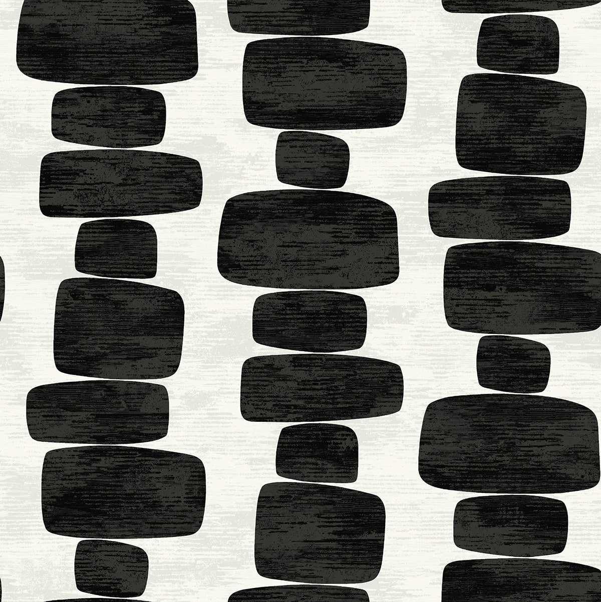 Stripe Block Contemporary Peel and Stick Removable Wallpaper