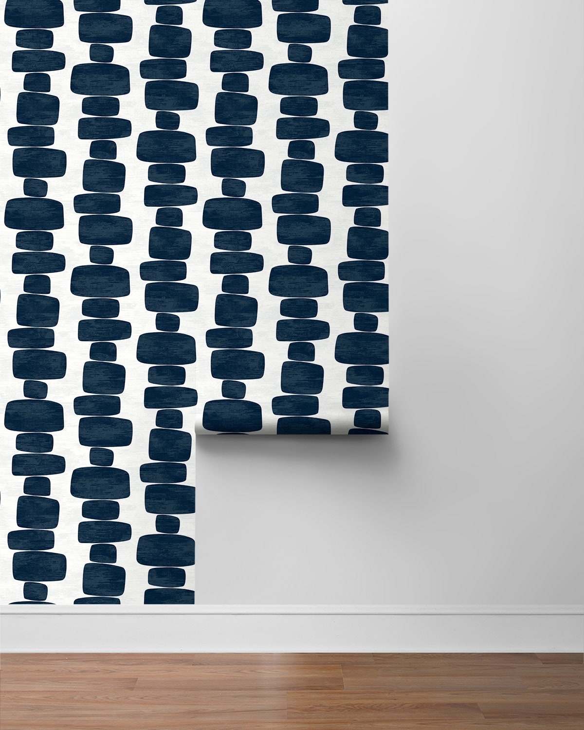 Stripe Block Contemporary Peel and Stick Removable Wallpaper