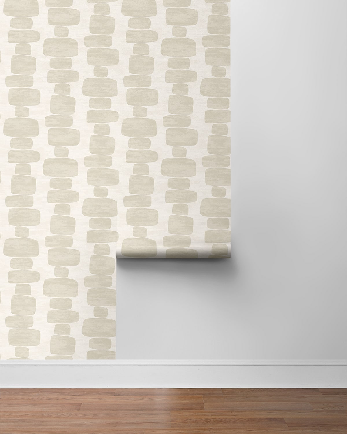Stripe Block Contemporary Peel and Stick Removable Wallpaper