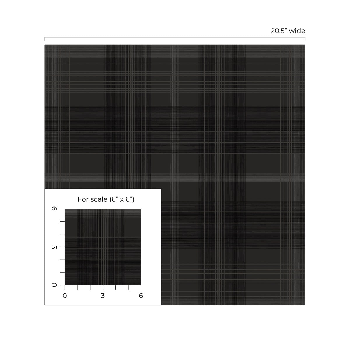 Crossroads Plaid Peel and Stick Removable Wallpaper