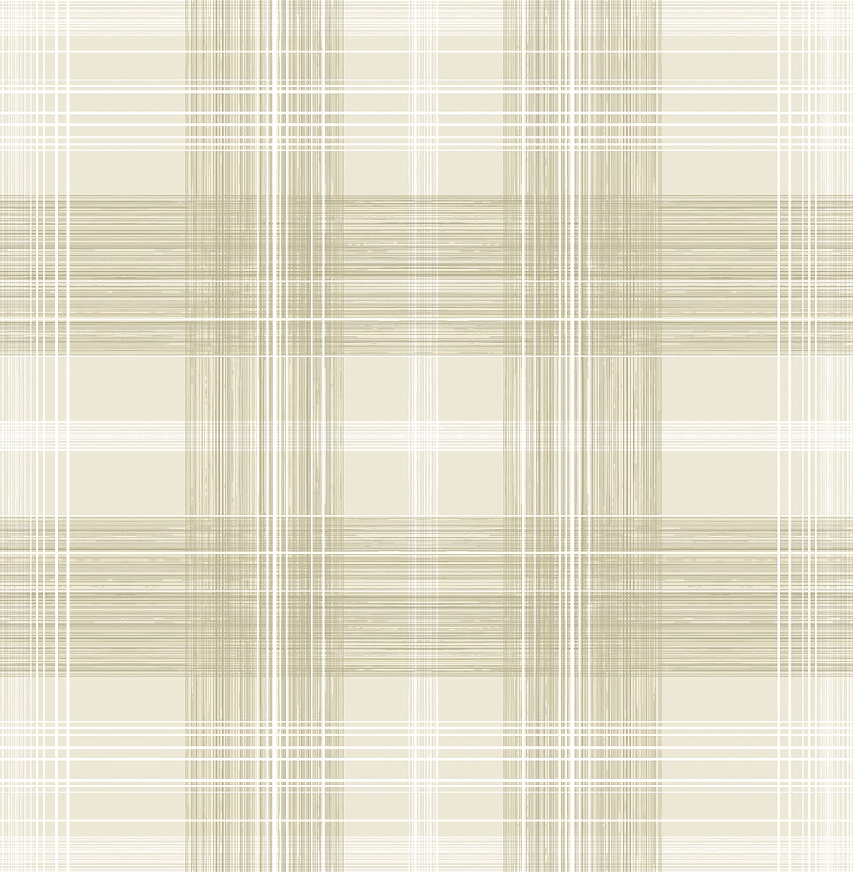 Crossroads Plaid Peel and Stick Removable Wallpaper