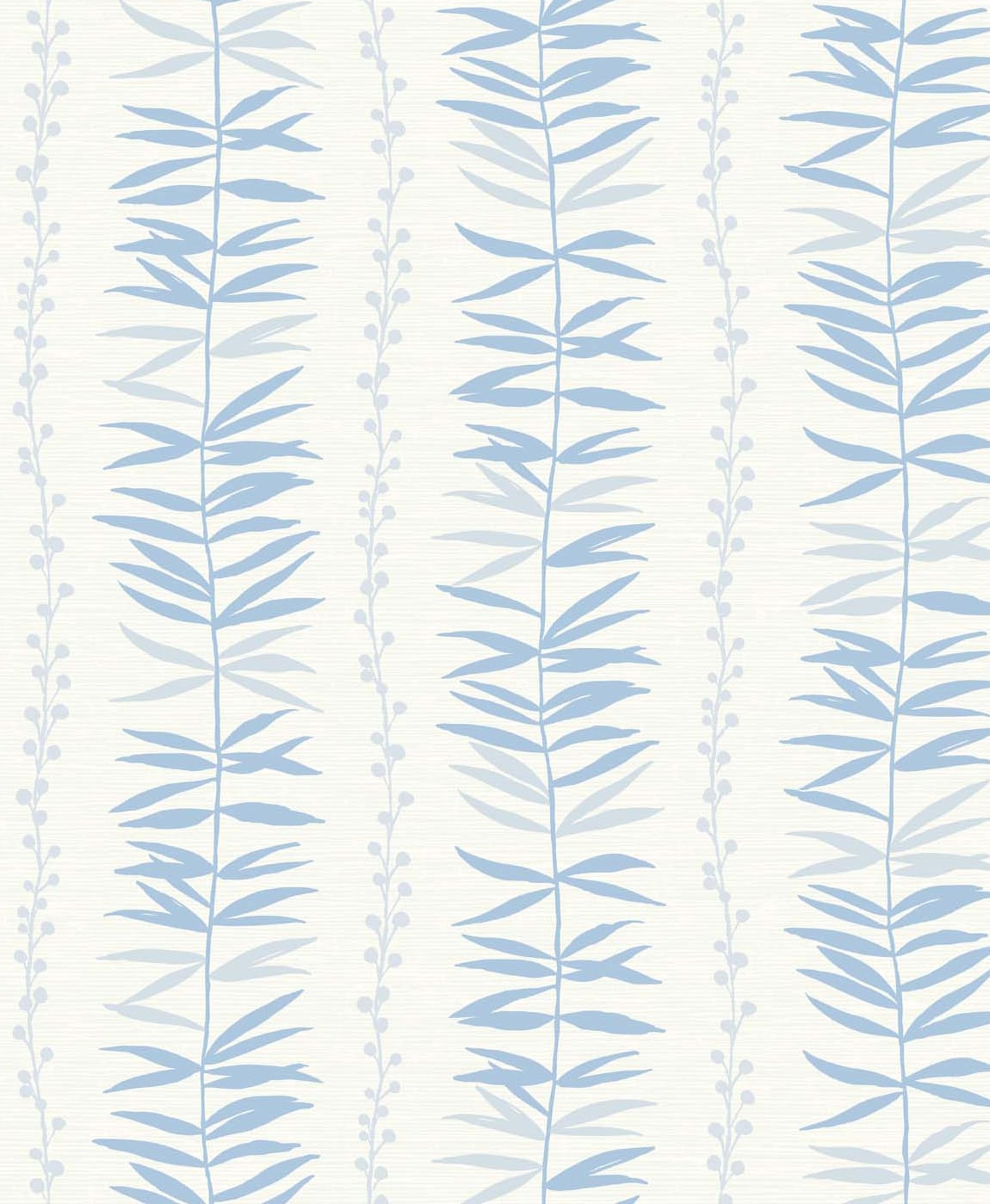 The Simple Life Summer Garland Botanical Unpasted Wallpaper