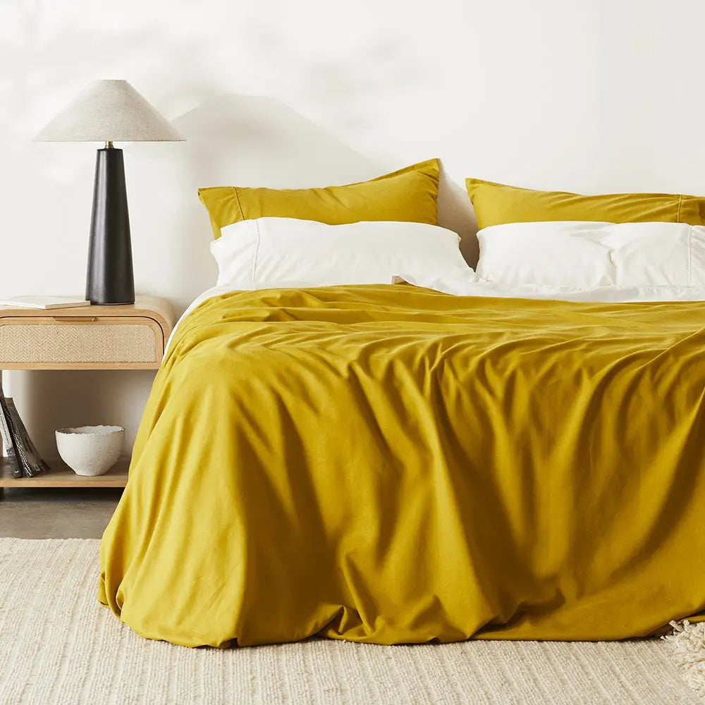 Linen + Bamboo Duvet Cover