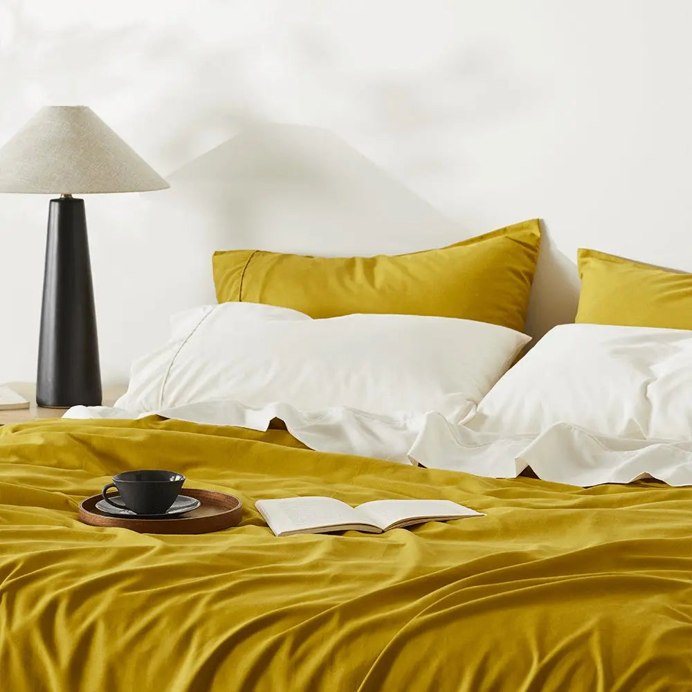 Linen + Bamboo Duvet Cover