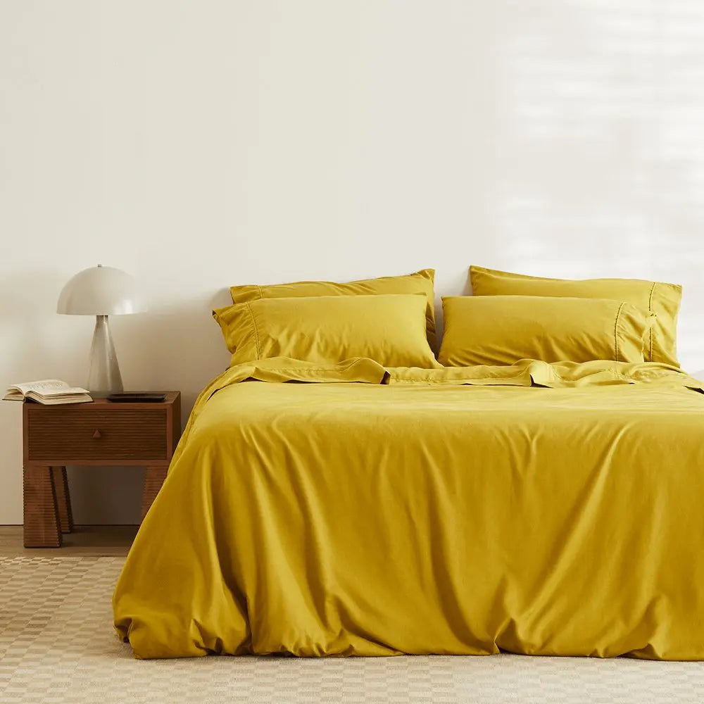 Linen + Bamboo Duvet Cover