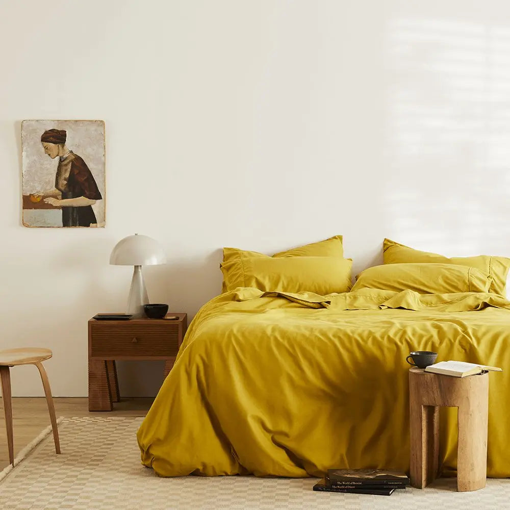 Linen + Bamboo Duvet Cover