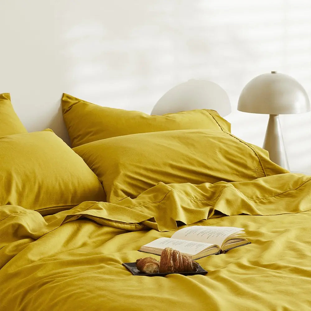 Linen + Bamboo Duvet Cover