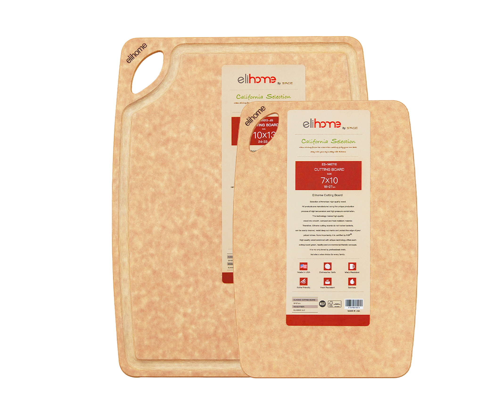 Classic Series 2 Piece Cutting Board Set