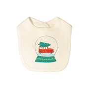 Finn + Emma graphic bib | snow globe