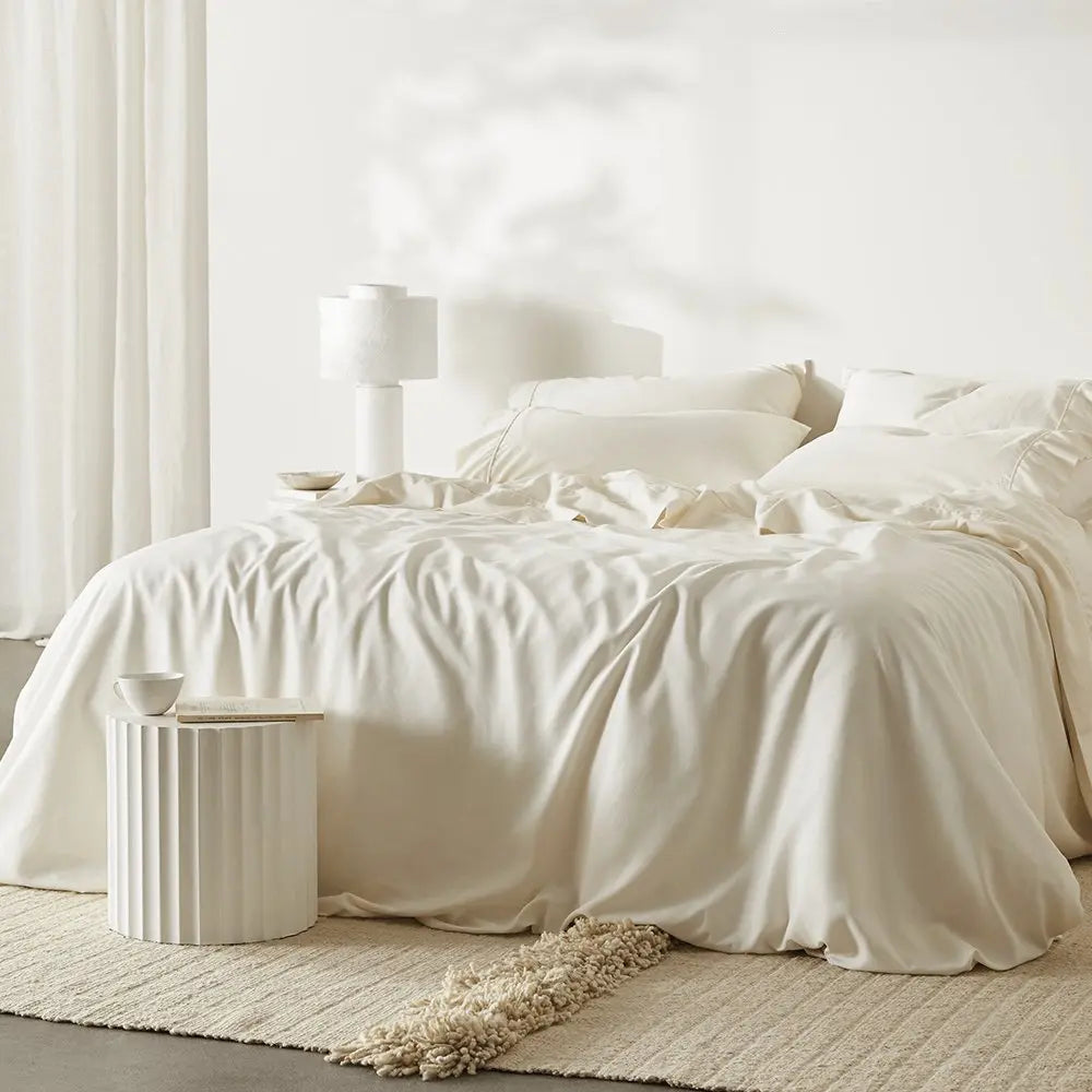 Linen + Bamboo Duvet Cover