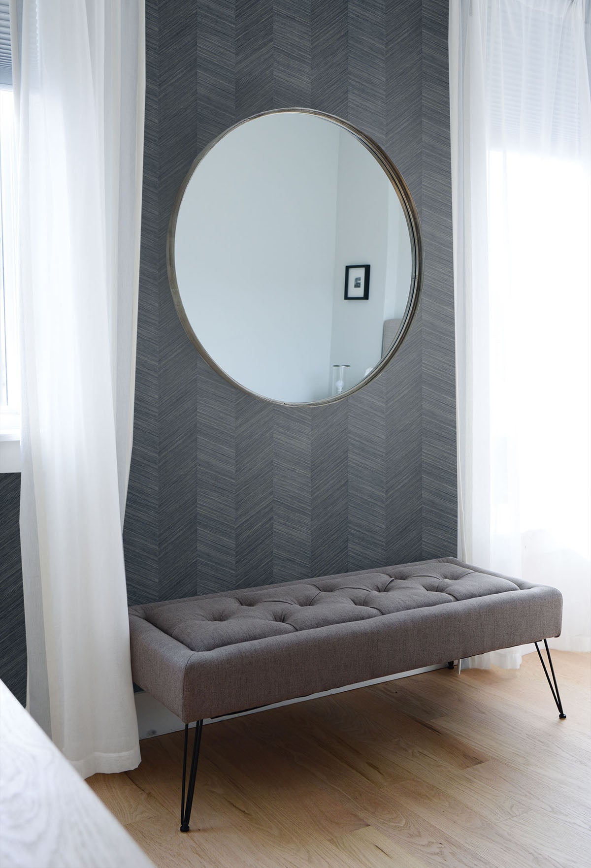 More Textures Chevy Hemp Embossed Vinyl Unpasted Wallpaper
