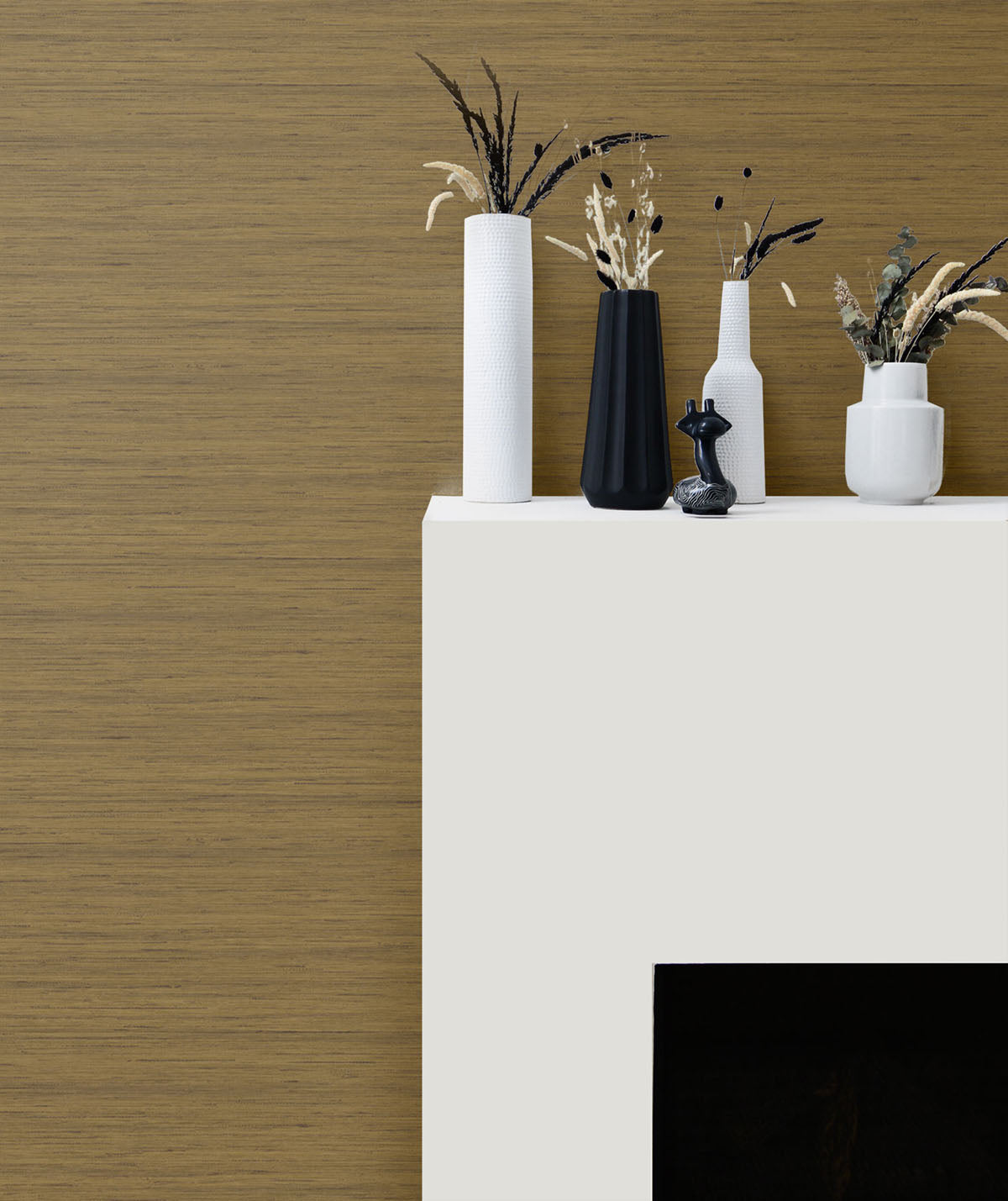 More Textures Neutral Shantung Silk Embossed Vinyl Unpasted Wallpaper