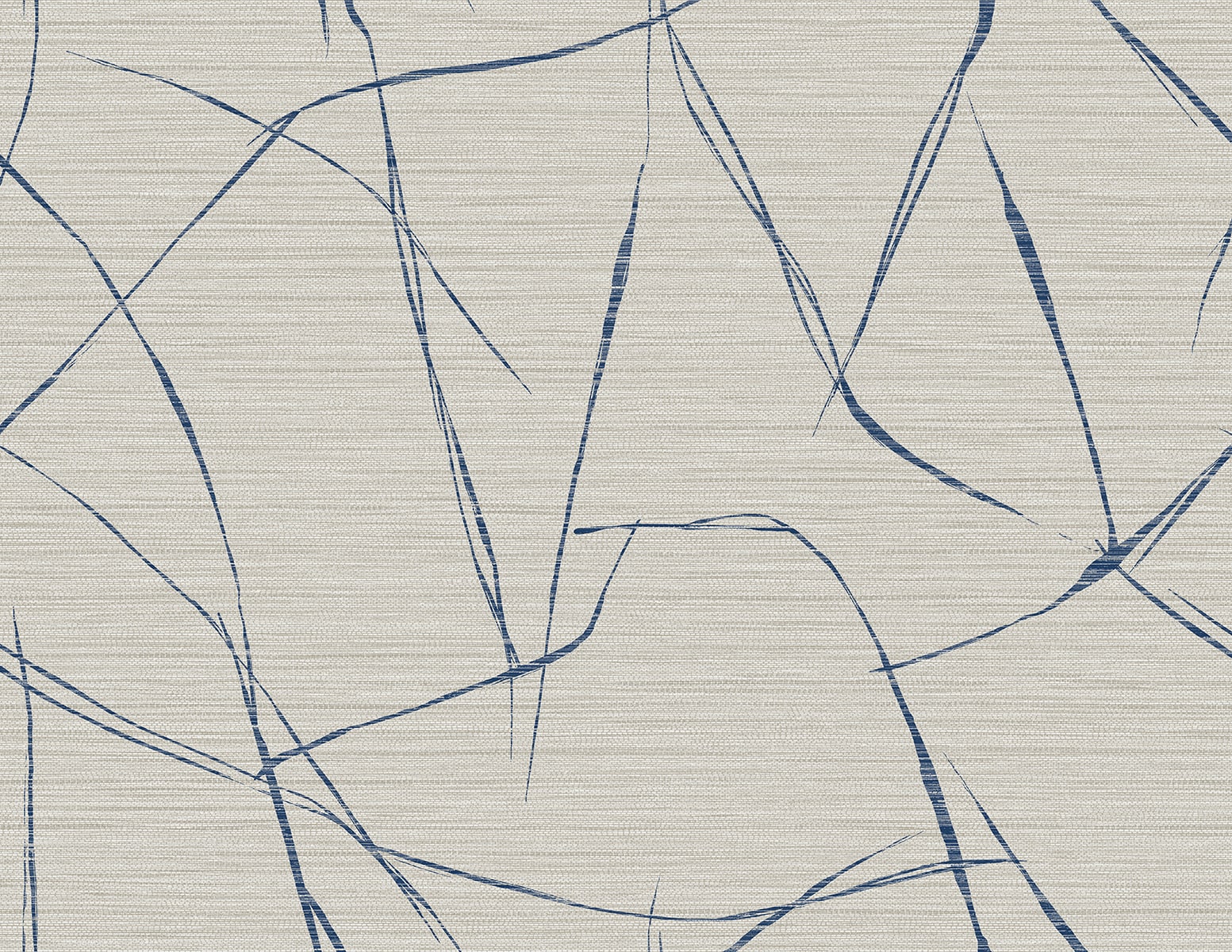 Fibers and Threads Davenport Sketch Abstract Embossed Vinyl Unpasted Wallpaper