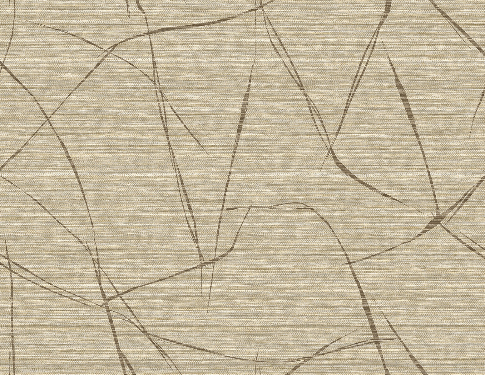 Fibers and Threads Davenport Sketch Abstract Embossed Vinyl Unpasted Wallpaper
